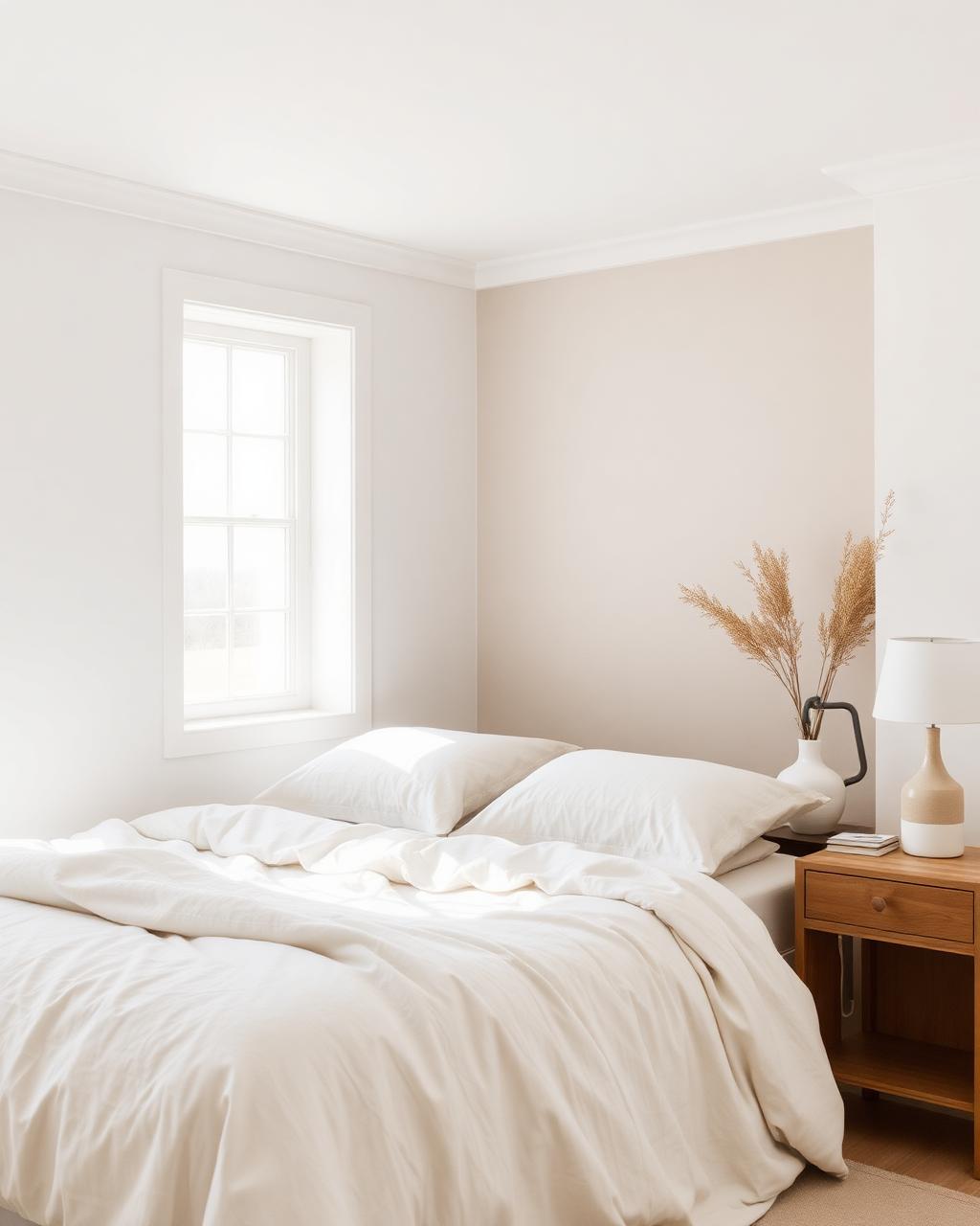 Linen & Light Bedroom